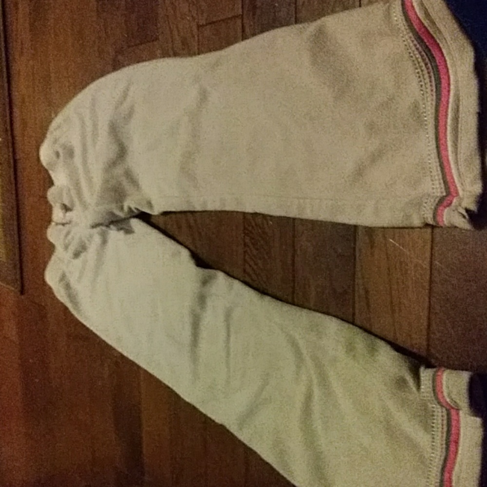 Pink warm sweats